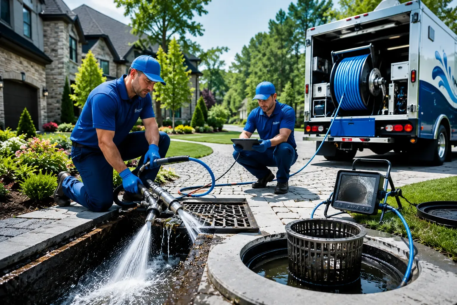 Local outdoor drain cleaning professionals in Manhattan, NV